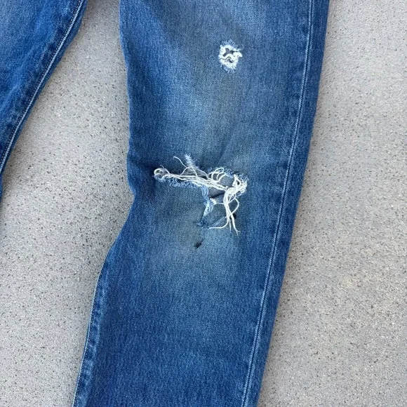 Levi's 501 93' Jeans Men's 32x30 Straight Leg Medium Wash Button Fly Cotton - Picture 5 of 11